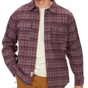 NWT MARMOT Doran midweight flannel Plaid button down Shirt size XL
